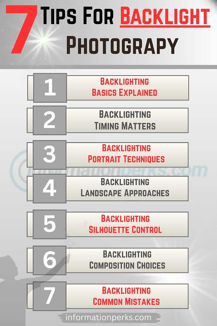 7 Tips For Backlighting in Photography