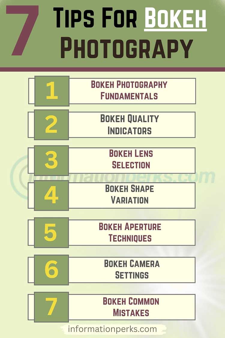 7 Tips For Bokeh Photography