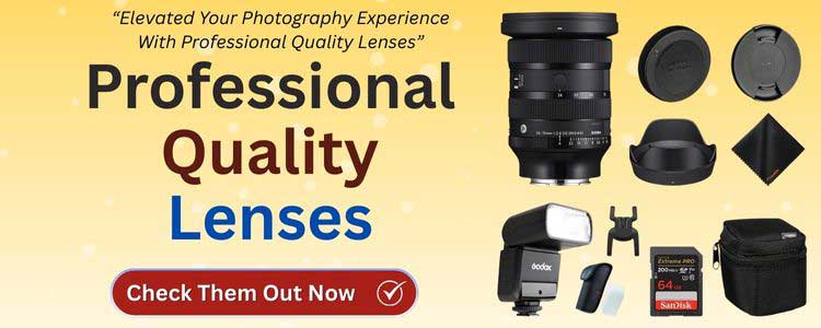 Professional Quality Lenses